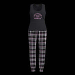 HARLEY-DAVIDSON WOMENS PLAID PAJAMA PANT SET