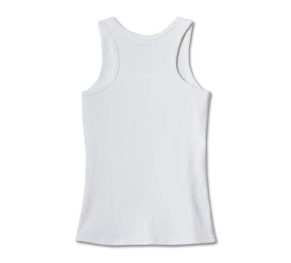 HARLEY-DAVIDSON WOMENS ROSE BAR & SHIELD TANK