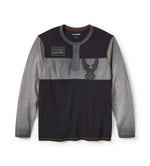 HARLEY-DAVIDSON MENS IRON BOND II HENLEY