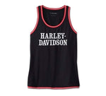 HARLEY-DAVIDSON WOMENS BOILING POINT MESH TANK