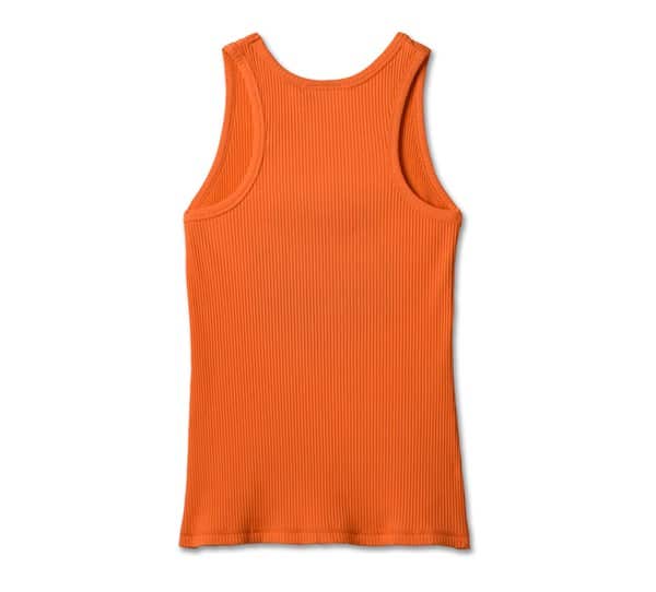 HARLEY-DAVIDSON WOMENS FUEL TO FLAMES RIBBED TANK