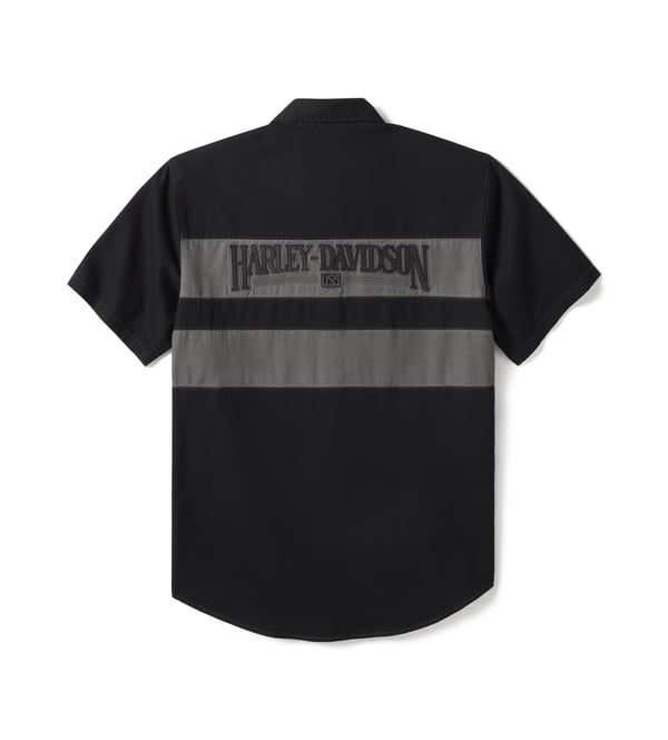 HARLEY-DAVIDSON MENS IRON BOND II SHORT SLEEVE SHIRT