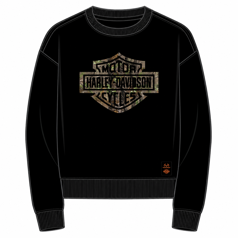Realtree® X Harley-Davidson® Womens  Graphic Crew