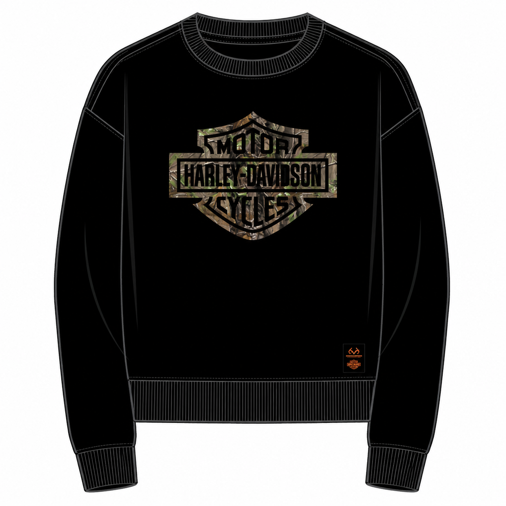 Realtree® X Harley-Davidson® Womens  Graphic Crew
