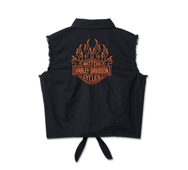 HARLEY-DAVIDSON WOMENS FUEL TO FLAME SHIRT