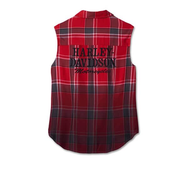 HARLEY-DAVIDSON WOMENS SIMMERING SLEEVELESS SHIRT