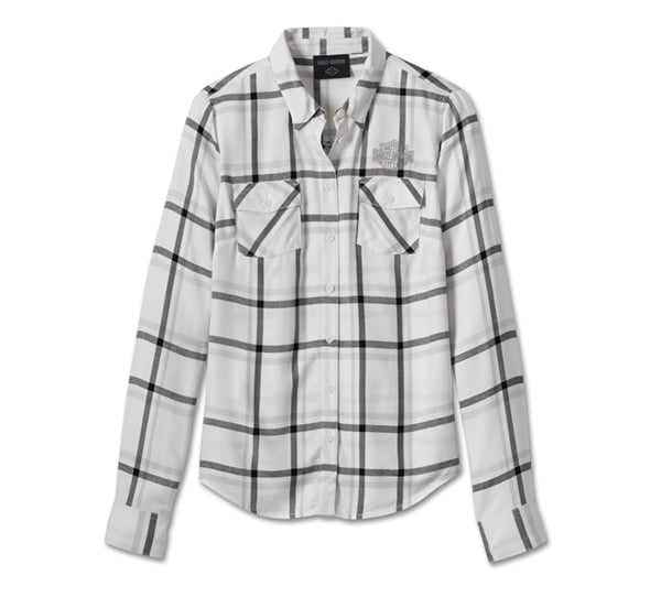 HARLEY-DAVIDSON WOMENS SUNRISE BUTTON DOWN SHIRT