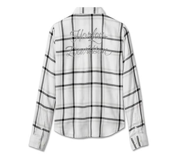 HARLEY-DAVIDSON WOMENS SUNRISE BUTTON DOWN SHIRT