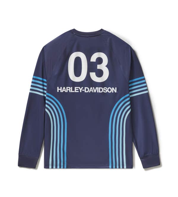 HARLEY-DAVIDSON MENS H-D TECH RACING JERSEY