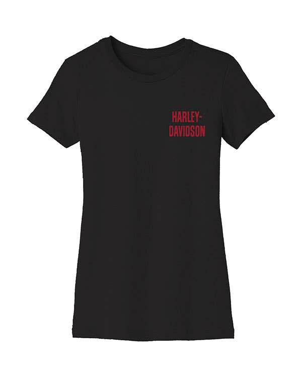 HARLEY-DAVIDSON WOMENS FOREVER FREEDOM EAGLE TEE
