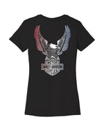 HARLEY-DAVIDSON WOMENS FOREVER FREEDOM EAGLE TEE