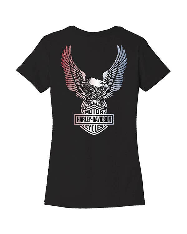 HARLEY-DAVIDSON WOMENS FOREVER FREEDOM EAGLE TEE