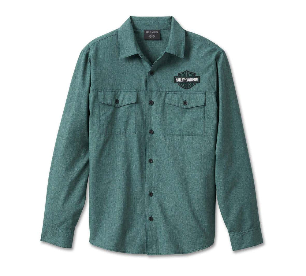 HARLEY-DAVIDSON MENS CLASSIC BAR & SHIELD SHIRT