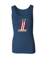 HARLEY-DAVIDSON WOMENS ULTRA CLASSIC #1 RIB TANK