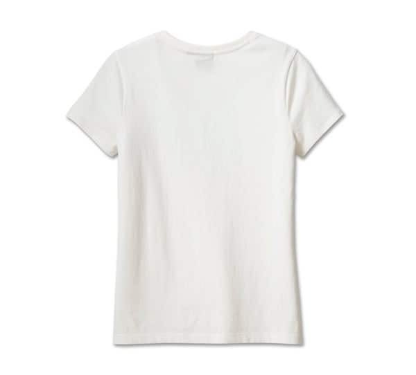 HARLEY-DAVIDSON WOMENS 120TH ANNIVERSARY UNITED V-NECK TEE