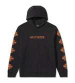 HARLEY-DAVIDSON MENS ESSENTIAL BAR & SHIELD PULLOVER HOODIE