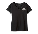 HARLEY-DAVIDSON WOMENS CHAMPION CLUB SLUB TEE