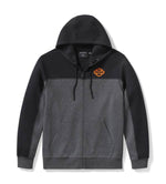 HARLEY-DAVIDSON MENS H-D TECH GAITER FULL ZIP
