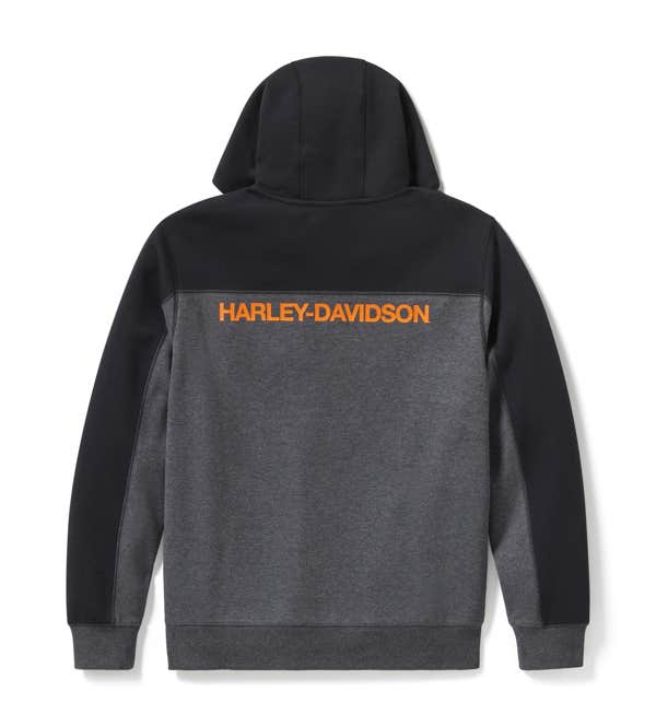HARLEY-DAVIDSON MENS H-D TECH GAITER FULL ZIP