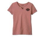 HARLEY-DAVIDSON WOMENS CHAMPION CLUB SLUB TEE
