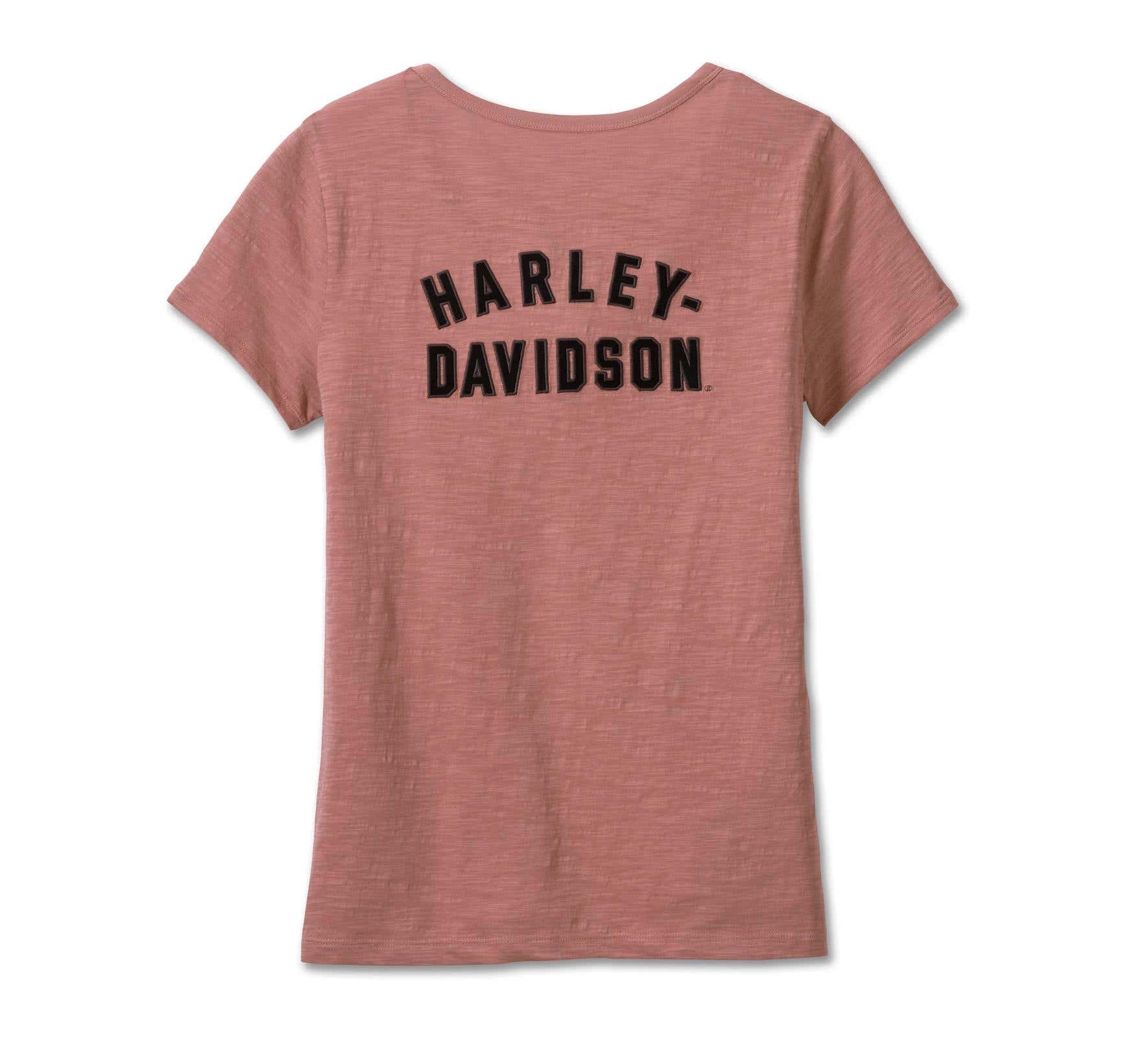 HARLEY-DAVIDSON WOMENS CHAMPION CLUB SLUB TEE