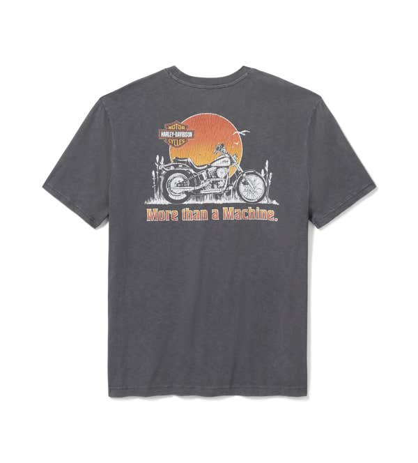 HARLEY-DAVIDSON MENS SOFTAIL SUNSET TEE
