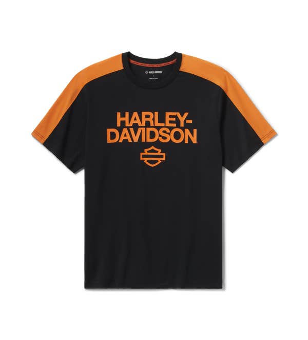 HARLEY-DAVIDSON MENS H-D TECH COOLMAX TEE
