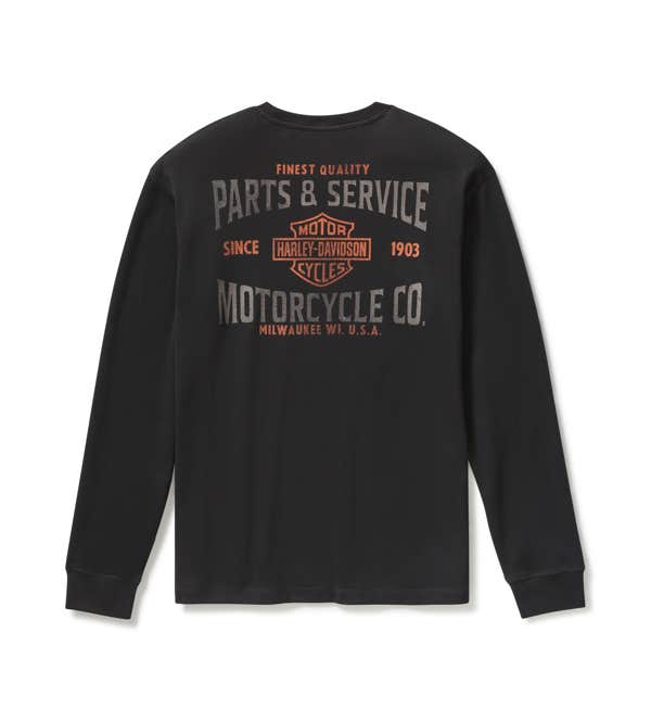 HARLEY-DAVIDSON MENS PARTS & SERVICE LONG SLEEVE THERMAL