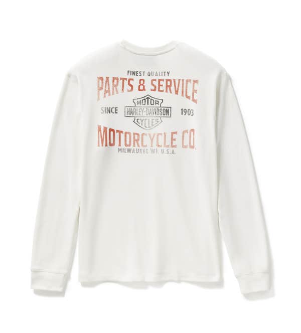 HARLEY-DAVIDSON MENS PARTS & SERVICE LONG SLEEVE THERMAL