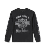 HARLEY-DAVIDSON MENS MORE THAN A MACHINE LONG SLEEVE TEE