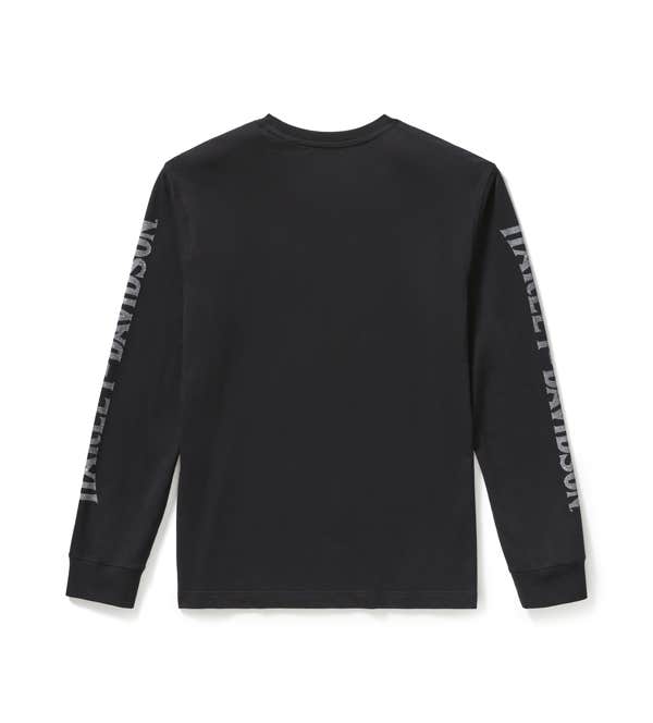 HARLEY-DAVIDSON MENS MORE THAN A MACHINE LONG SLEEVE TEE