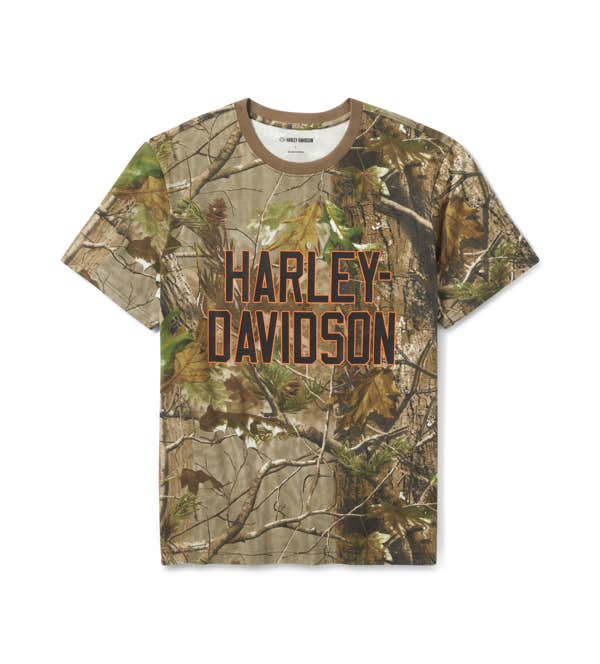 HARLEY-DAVIDSON MENS H-D REALTREE APG  KNIT TOP