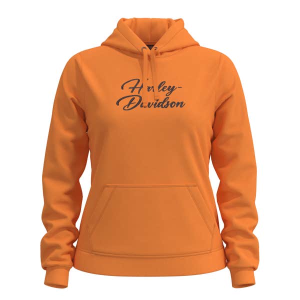 HARLEY-DAVIDSON WOMENS ESSENTIAL BLING PULLOVER HOODIE