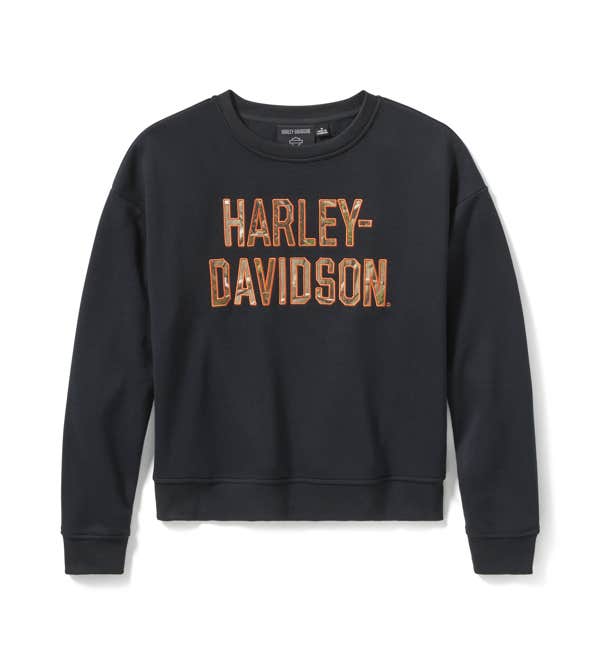 HARLEY-DAVIDSON WOMENS H-D REALTREE APG FLEECE CREW