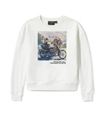 HARLEY-DAVIDSON WOMENS ARCHIVE PHOTO FLEECE CREW