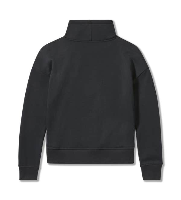 HARLEY-DAVIDSON WOMENS ESSENTIAL BAR & SHIELD FUNNEL NECK PULLOVER