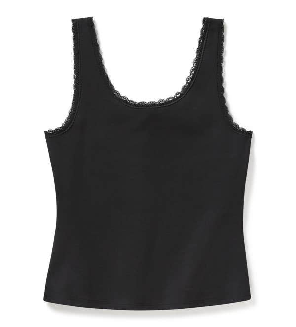 HARLEY-DAVIDSON WOMENS VINTAGE FLAMES BLING LACE TRIM TANK