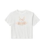 HARLEY-DAVIDSON WOMENS FLAMING EAGLE BOXY TEE