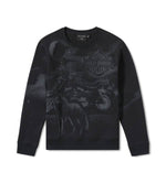 HARLEY-DAVIDSON MENS LONE WOLF LOWRIDER CREWNECK