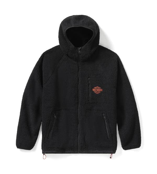 HARLEY-DAVIDSON MENS HARLEY-DAVIDSON  SHERPA FULL ZIP