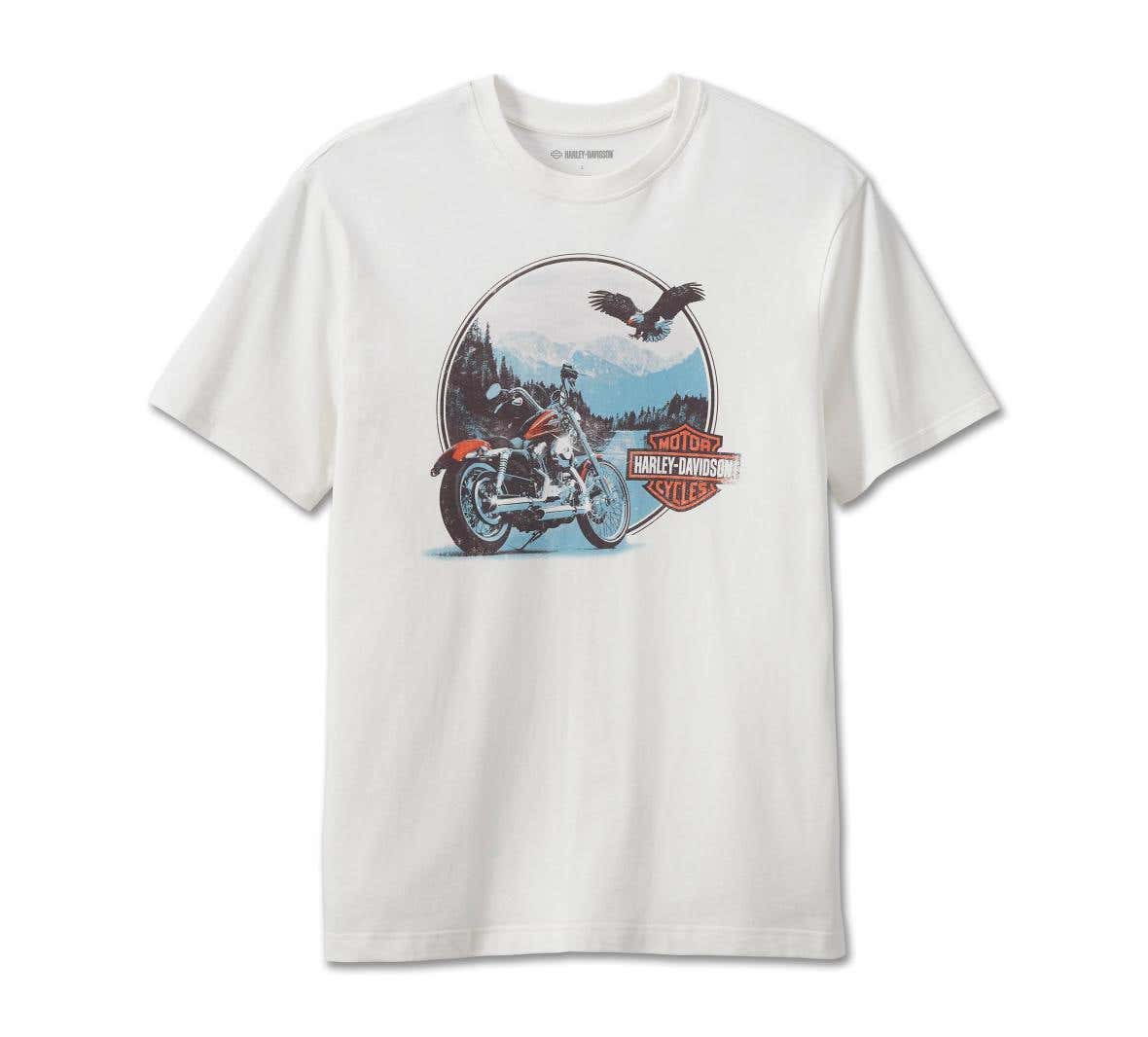 HARLEY-DAVIDSON MENS PARADISE CITY TEE