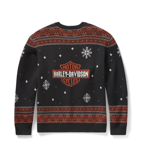 HARLEY-DAVIDSON MENS HARLEY HOLIDAY SWEATER