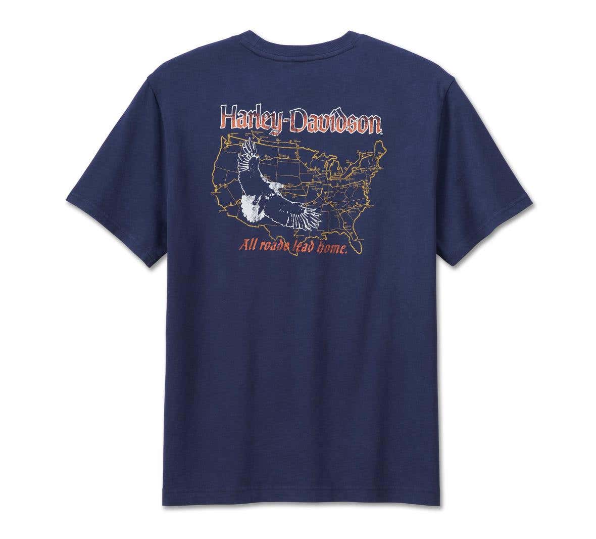 HARLEY-DAVIDSON MENS NIGHTRAIN TEE