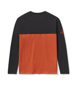 HARLEY-DAVIDSON MENS ESSENTIAL COLORBLOCK LONG SLEEVE TOP