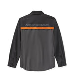 HARLEY-DAVIDSON MENS H-D TECH  VENTED LONG SLEEVE SHIRT