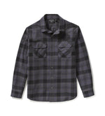 HARLEY-DAVIDSON MENS RACER FONT YARN DYED PLAID SHIRT