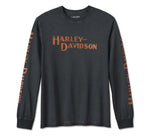 HARLEY-DAVIDSON MENS WHIPLASH LONG SLEEVE TEE