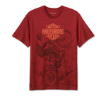 HARLEY-DAVIDSON MENS FREEDOM MACHINE PERFORMANCE TEE