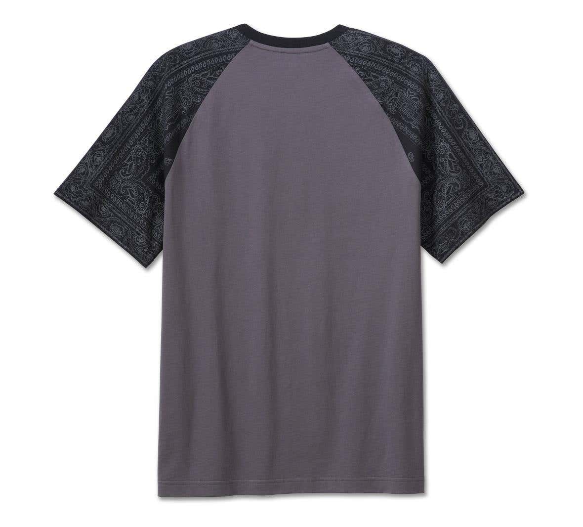 HARLEY-DAVIDSON MENS HARLEY BANDANA TEE