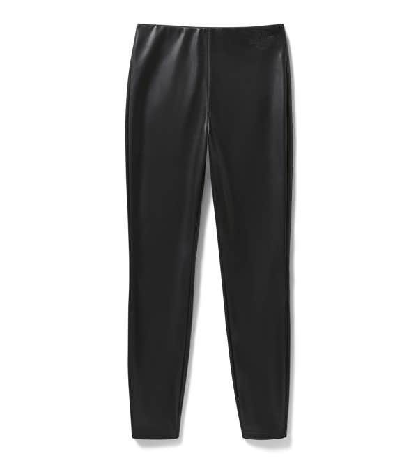 HARLEY-DAVIDSON WOMENS ESSENTIAL FAUX LEATHER LEGGING